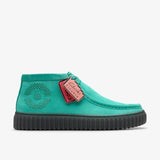 Turquoise Suede