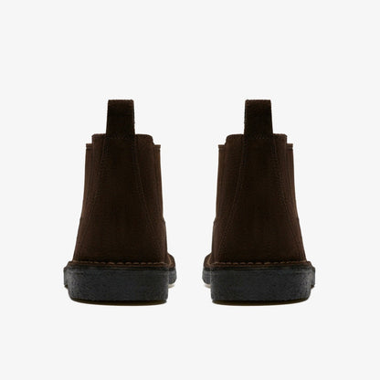 Desert Chelsea Dark Brown Suede