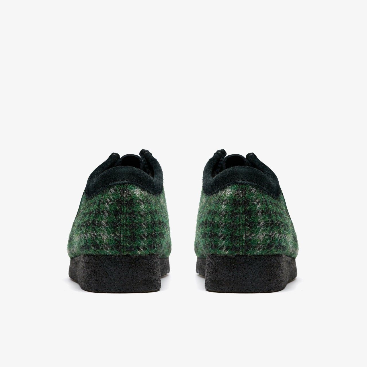 Wallabee Green Tweed Combination
