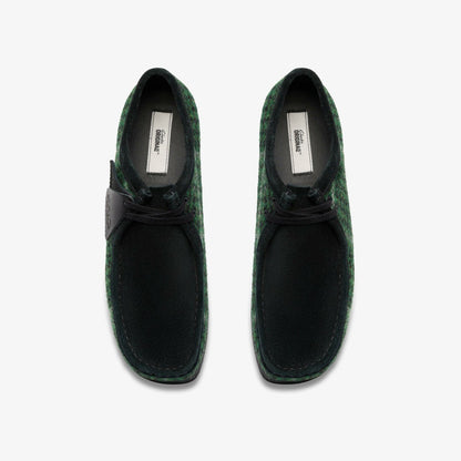 Wallabee Green Tweed Combination