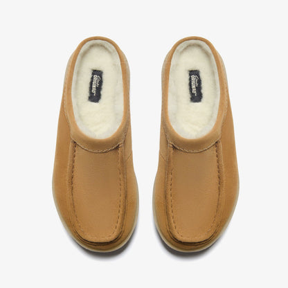 Meare Mule Caramel Warmlined