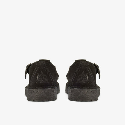 Nomad T Bar Black Suede