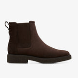 Dark Brown Suede