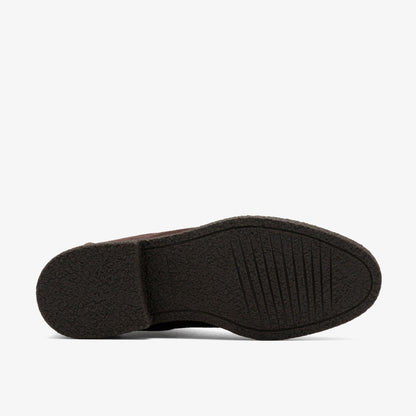 Nella Top Dark Brown Suede