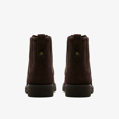 Nella Top Dark Brown Suede