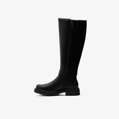 Orinoco 3 Tall Black Leather