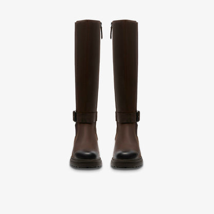 Orinoco 3 Tall Dark Brown Leather