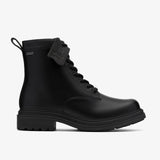 Black Warmlined Leather