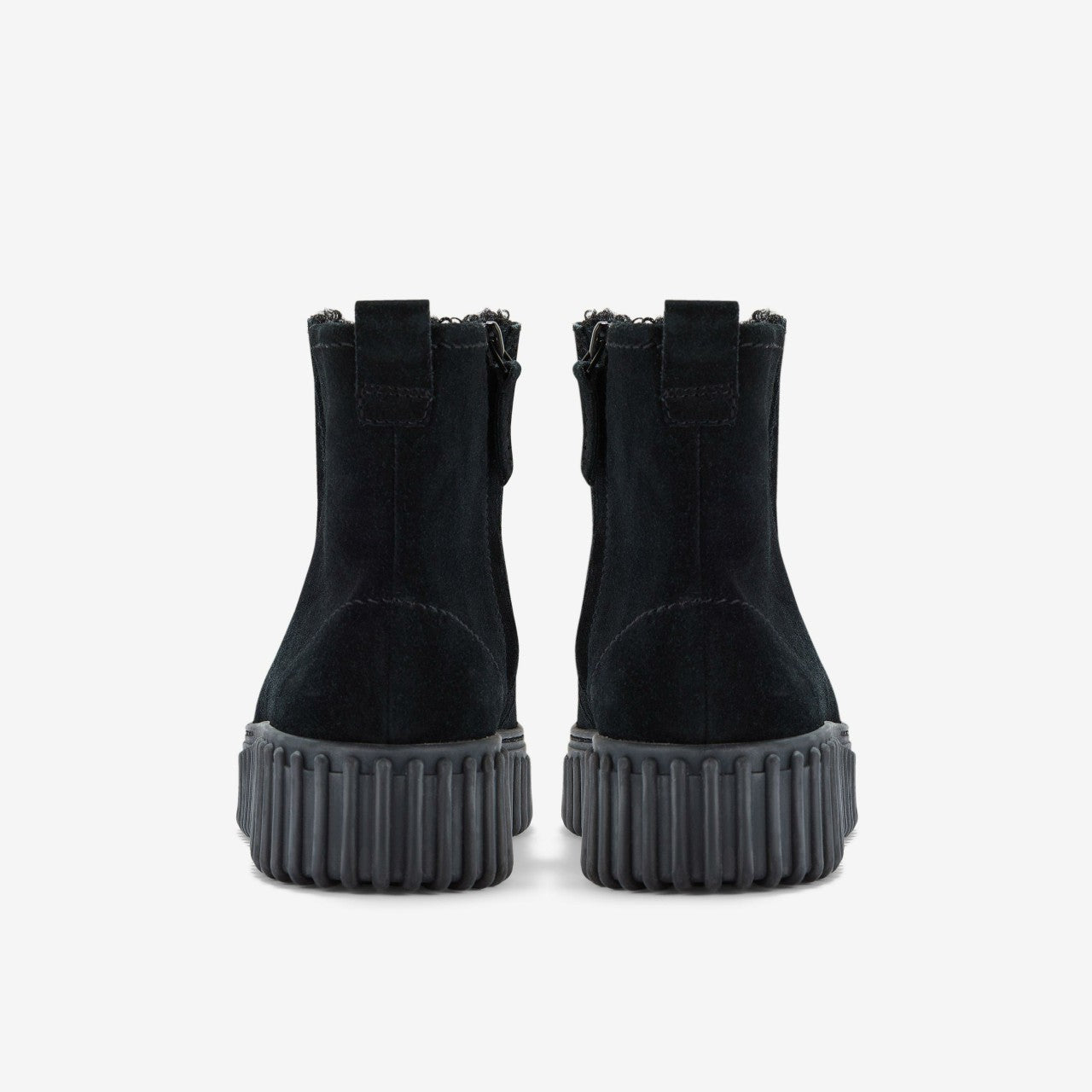 Torhill Cozy Black Warmlined Suede