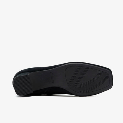 Fernie Zip Black Suede