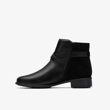 Havisham Bay Black Leather