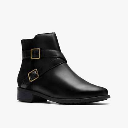 Havisham Bay Black Leather