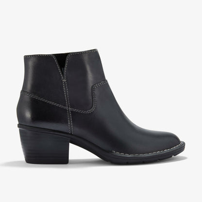 Kastela Top Black Leather