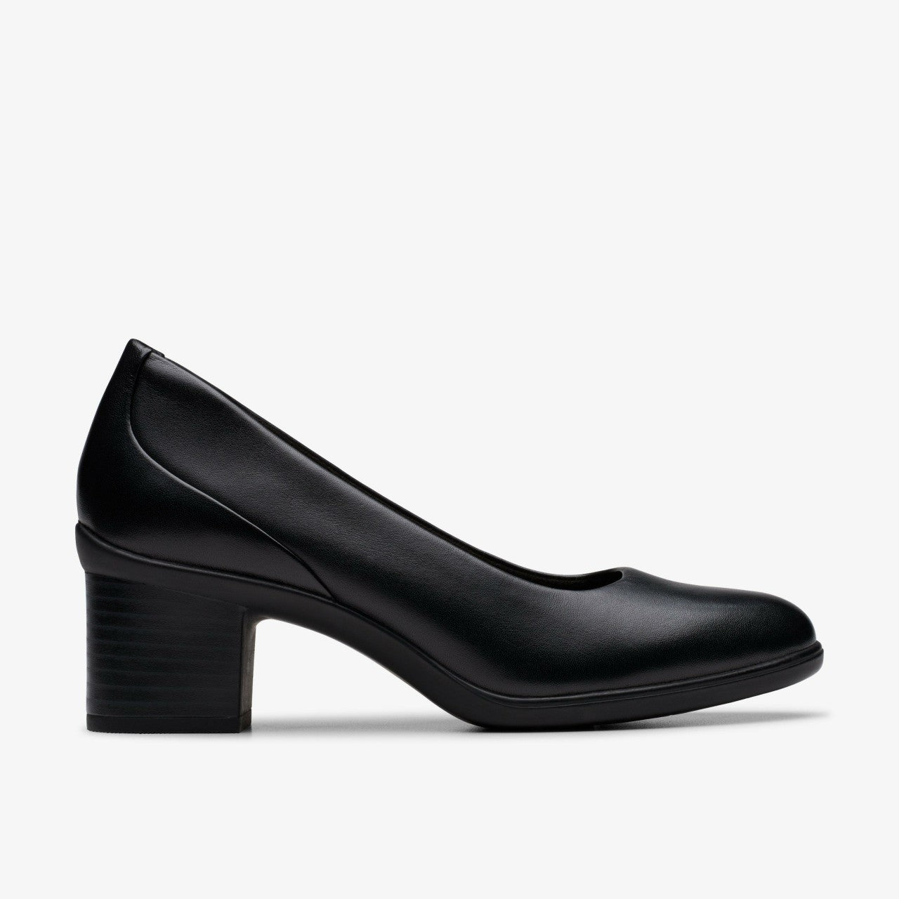 Shaya Poppy Black Leather