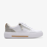 Silver Combination Leather