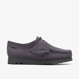 Purple Grey Suede