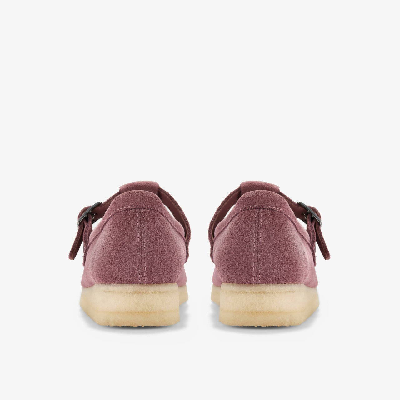 Wallabee T Bar Rose Brown Suede