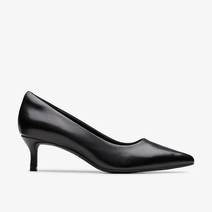 Zarey Court Black Leather
