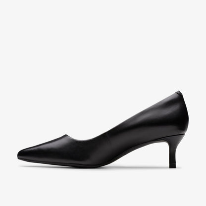 Zarey Court Black Leather