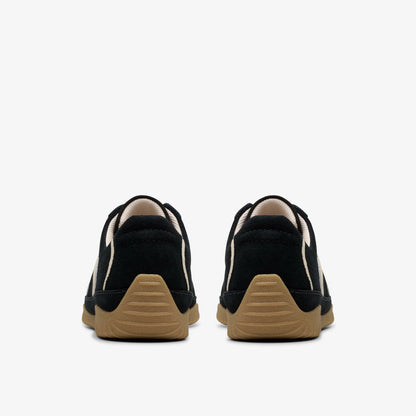 Meridor Lo Black Combination Suede