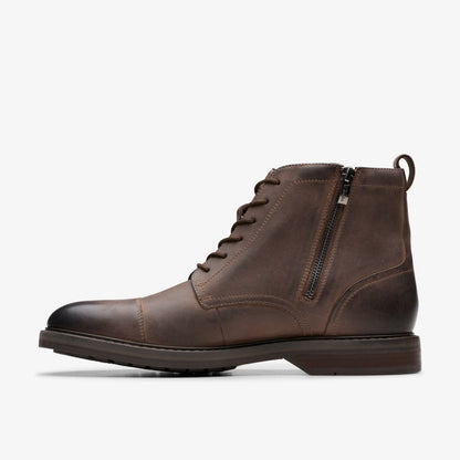 Aldwin Cap Brown Leather