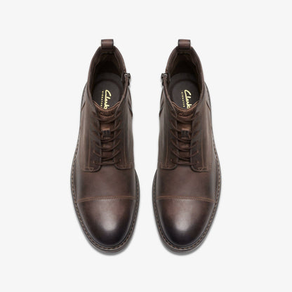 Aldwin Cap Brown Leather