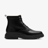 Black Warmlined Leather