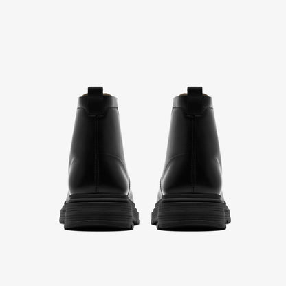 Badbury Hi Waterproof Black Warmlined Leather