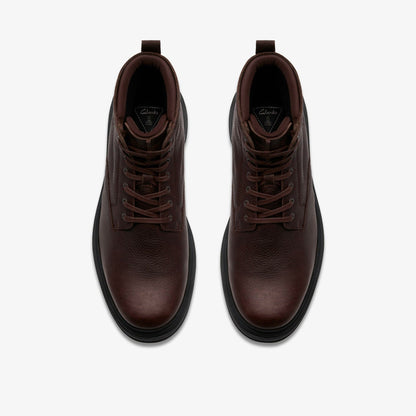 Badbury Hi Waterproof Brown Warmlined Leather