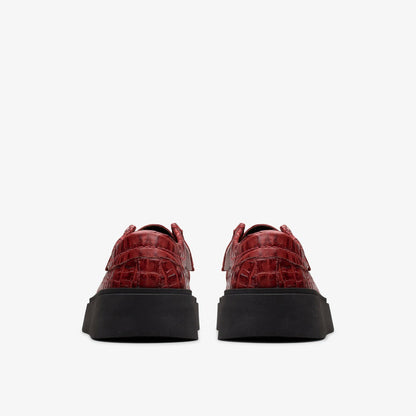Martine Rose Torview Womens Burgundy Leather