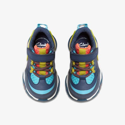 Feather Track Toddler Navy Combination