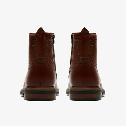 Newford Lace Boot Mid Tan Leather