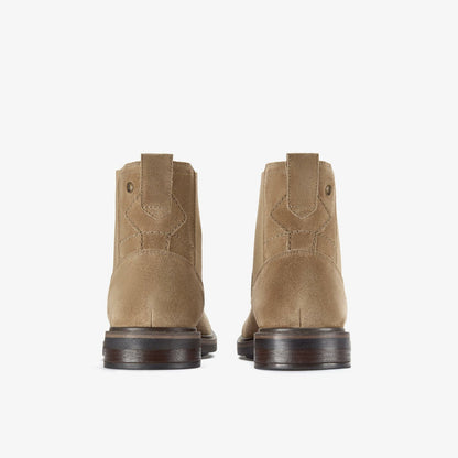 Newford Easy Dark Sand Suede