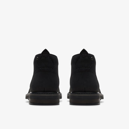 Newford Mid Black Leather
