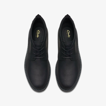 Newford Mid Black Leather