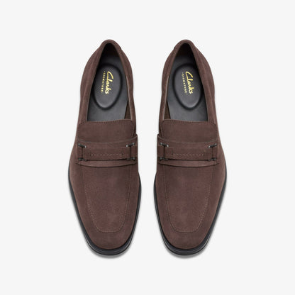 Paulton Lo Dark Brown Suede