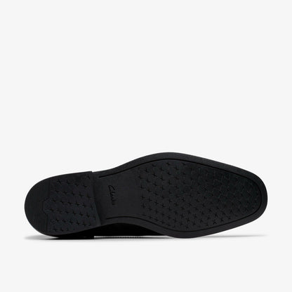 Paulton Lace Black Hi Shine Leather