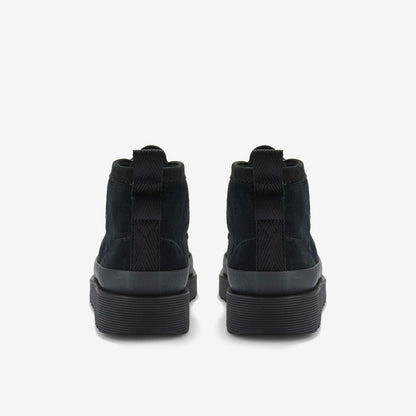 Wallabee FTR2 Hi Black Suede