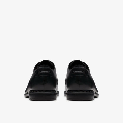 Banbury Derby Black Leather
