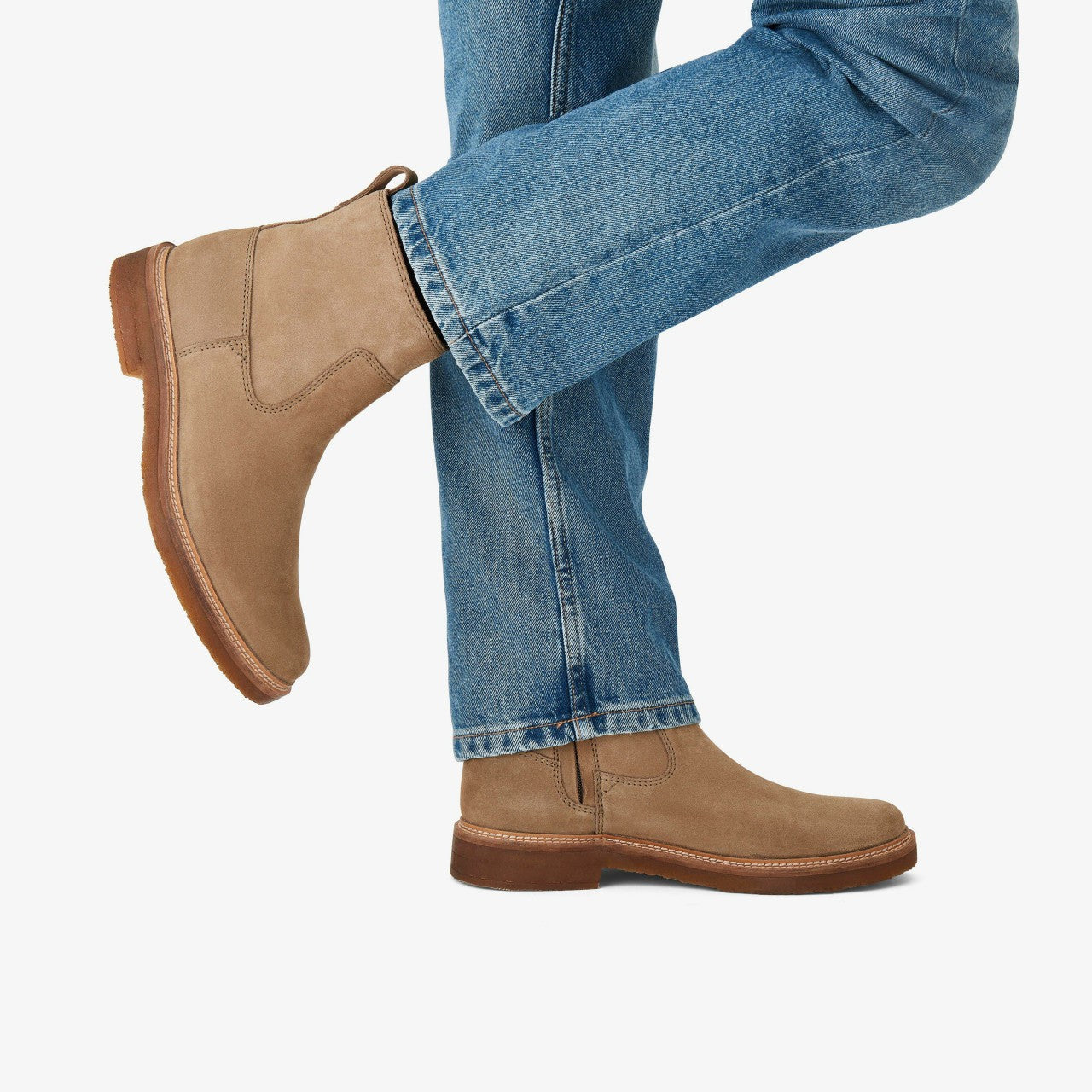 Clarkdale Boot Dark Sand Suede