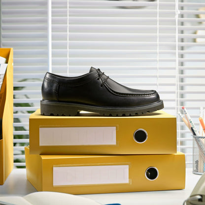 Berwick Seam Black Leather