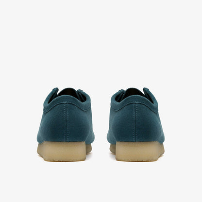 Wallabee Mid Blue Suede