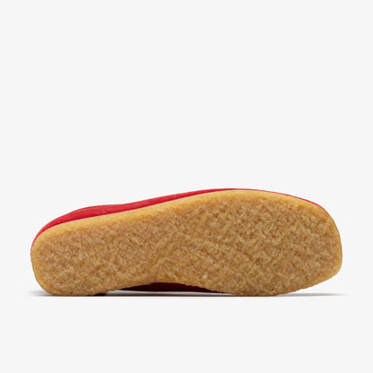 Wallabee Boot Red Suede