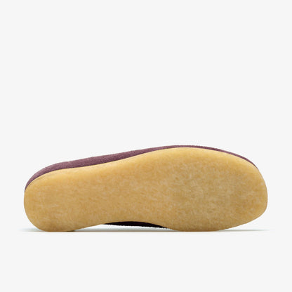Wallabee Plum Suede