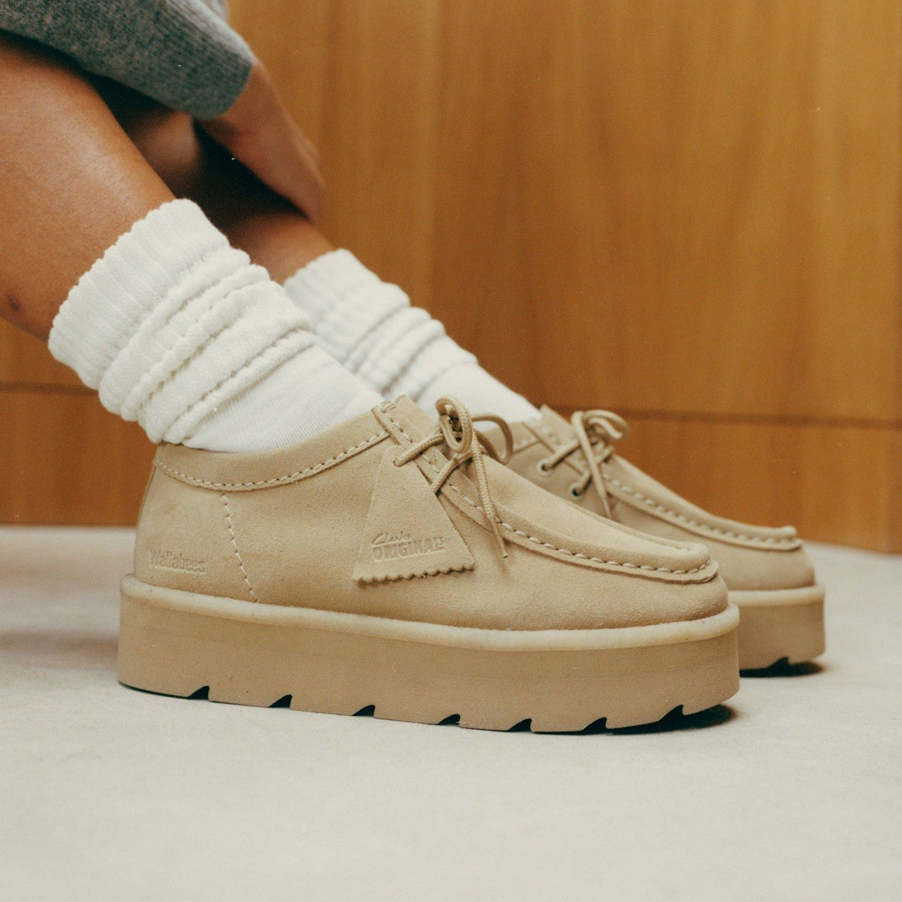 Meare Walla Maple Suede