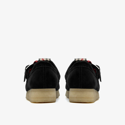 Wallabee T Bar Black Tweed Combination
