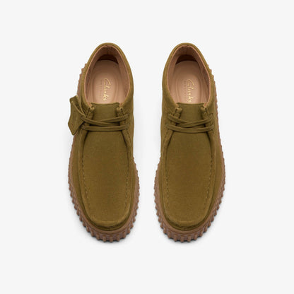 Torhill Moss Olive Suede