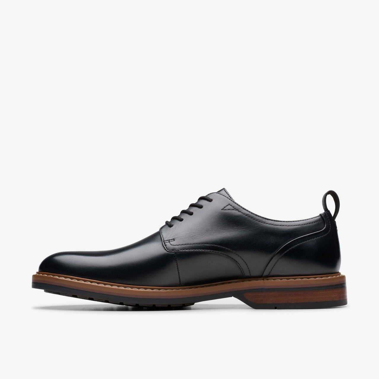Aldwin Lace Black Leather