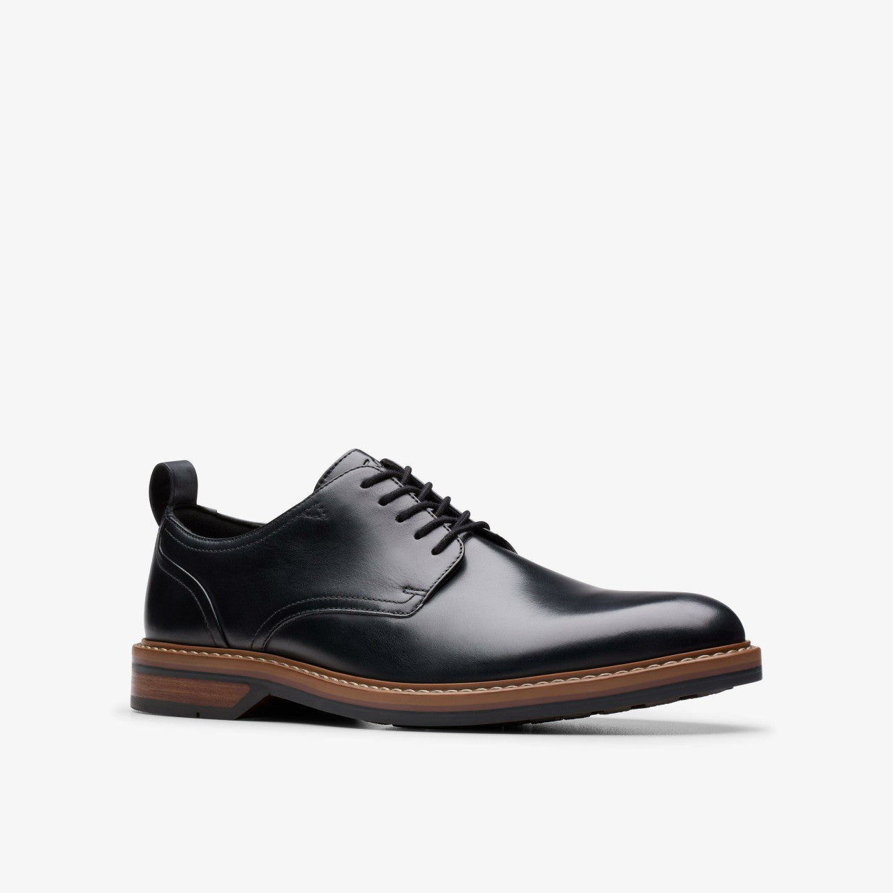 Aldwin Lace Black Leather