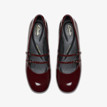 Daiss 30 Shine Burgundy Patent